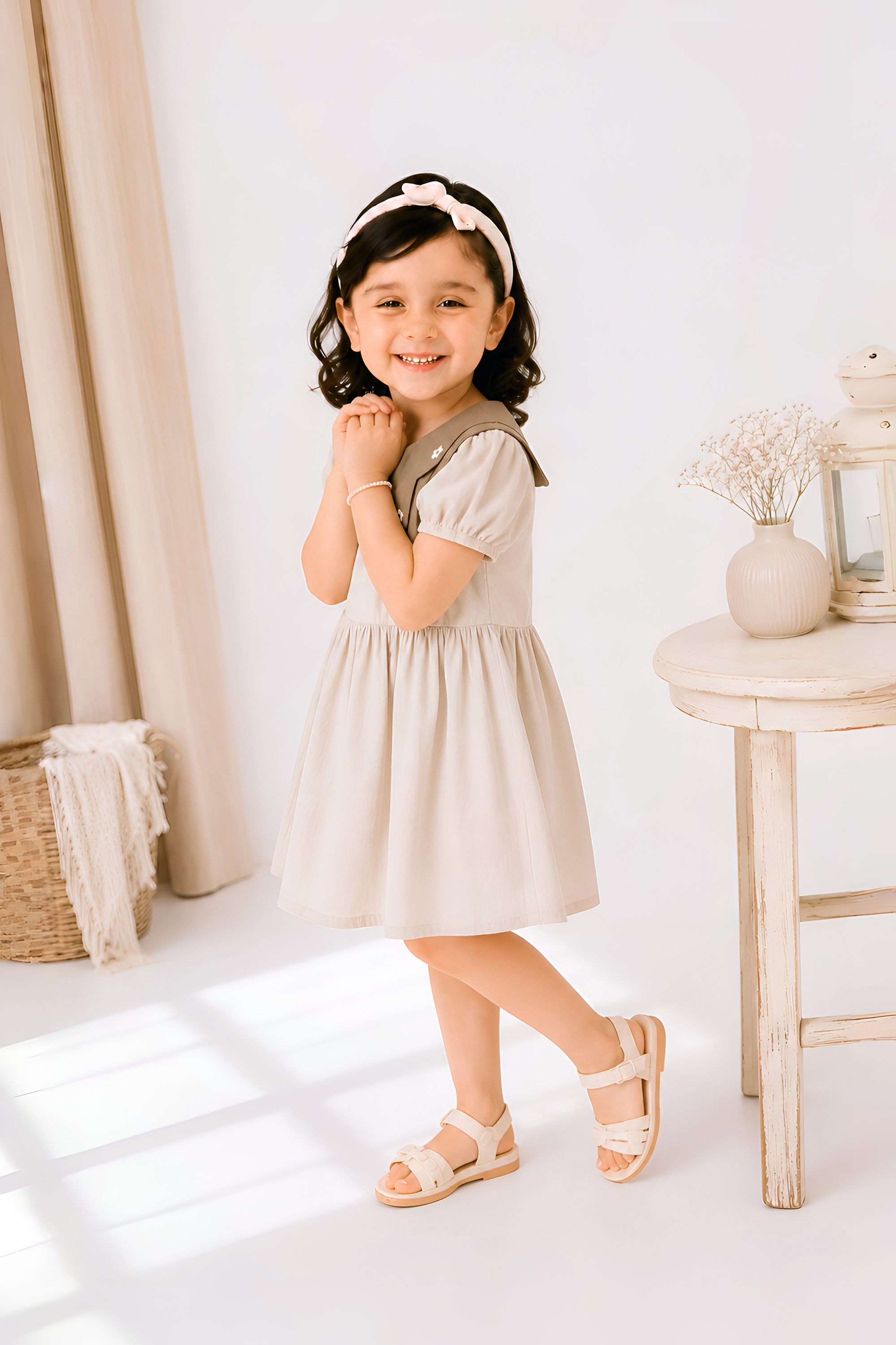 Daisy Collar Dress