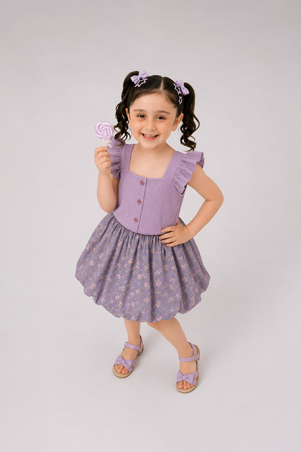Purple Flora Set