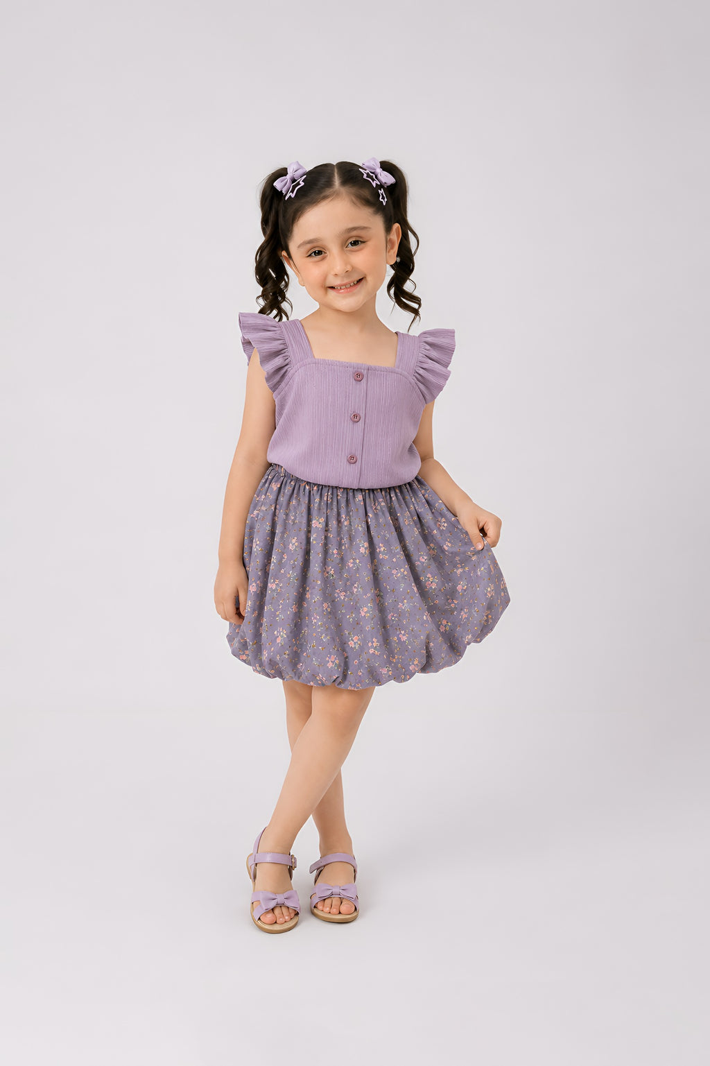 Purple Flora Set
