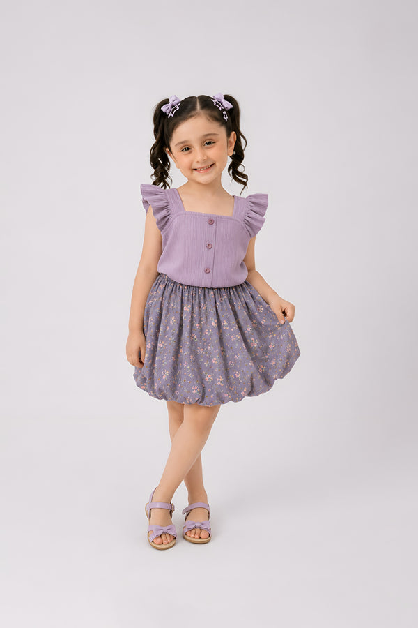 Purple Flora Set