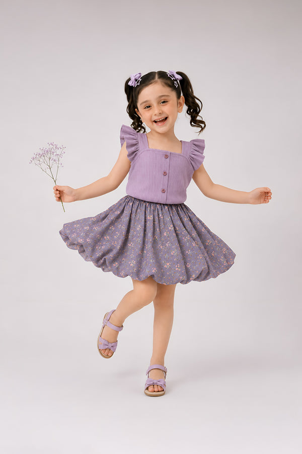 Purple Flora Set