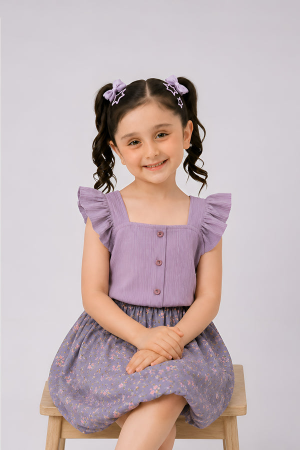 Purple Flora Set